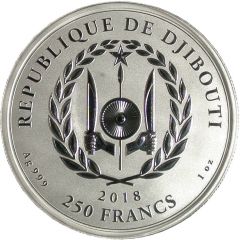 250 Francs Shapes of Africa