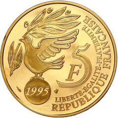 5 Francs United Nations