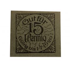 15 Pfennig Flensburg Strassenbahn