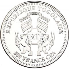 500 Francs CFA The Resignation of Pope Benedict XVI