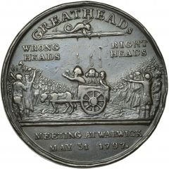 Medal - George III Greatheed Petition, bronze