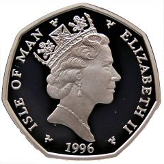 50 Pence - Elizabeth II Tourist Trophy Motorcycle Race