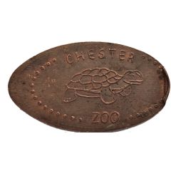 Elongated Coin - Chester Zoo Turtle