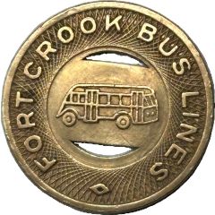 Token - Fort Crook Bus Lines Omaha, Nebraska