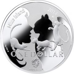 1 Dollar - Elizabeth II Persian Cat
