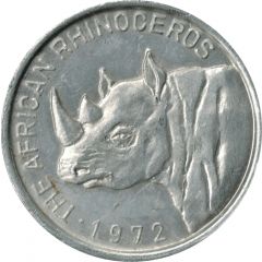 Token - Zulusocial Aid And Pleasure Club The African Rhinoceros