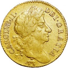 1 Guinea - Charles II 4th bust