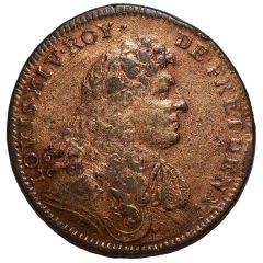 Token - Louis XIV La Flandre Subjuguée