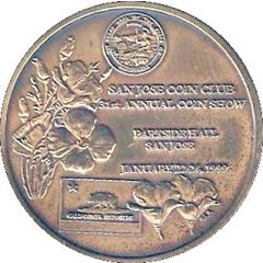 Token - San Jose Coin Club 31st Coin Show