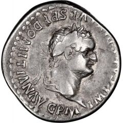 Denarius - Domitian TR P COS VII DES VIII P P