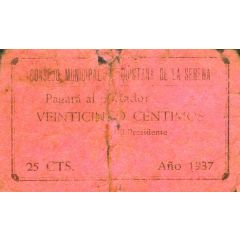 25 Céntimos Quintana de la Serena