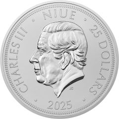 25 Dollars - Charles III Czech Lion