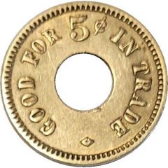 Token - 5 Cents 6500