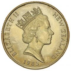 2 Dollar - Elizabeth II 2nd portrait, Pattern