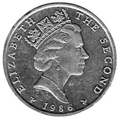 2 Pounds - Elizabeth II 3rd portrait