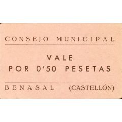 0.50 Pesetas Benasal