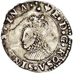 1 Penny - Elizabeth I 1st issue