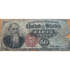 50 Cents `Fractional Currency` - 4th issue