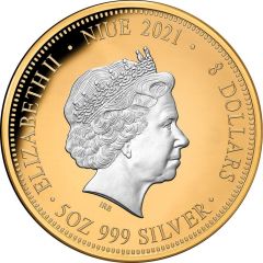 8 Dollars - Elizabeth II Great Lunar Race