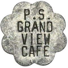 5 Cents - P. S. Grand View Cafe South Newport, Kentucky