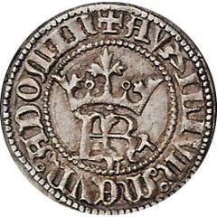 1/2 Real `FR` - Fernando I Lisboa mint