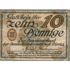10 Pfennige Republic issue
