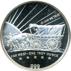 1 oz Silver Far West