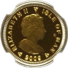 1/10 Angel - Elizabeth II Archangel Michael; 25th Anniversary of Gold Angel; Bimetallic