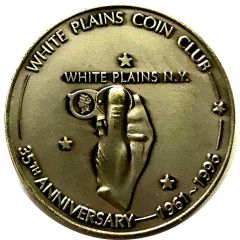 Medal - White Plains Coin Club 35th Anniversary
