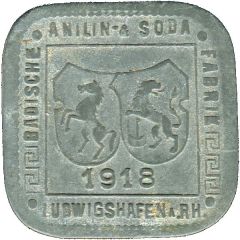 50 Pfennig - Ludwigshafen am Rhein BASF