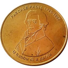Martineau and National Tokens - La Corse en médailles Pascale Paoli