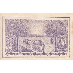 50 Heller Gaspoltshofen