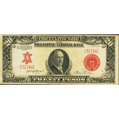 20 Peso William Jones, Red seal