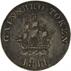 1 Shilling Lincolnshire - Gainsborough / S. Sandars
