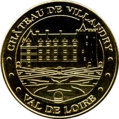 Monnaie de Paris Tourist Token - Val de Loire Château de Villandry
