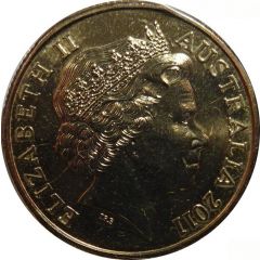 1 Dollar - Elizabeth II 4th Portrait - Ram's Head
