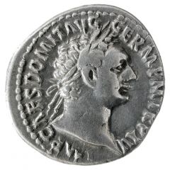 Denarius - Domitian IMP XXII COS XVII CENS P P P, Minerva
