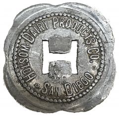 1 Quart Milk - Holsom Dairy Products San Diego, California