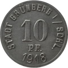 10 Pfennig - Grünberg