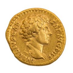 Aureus - Marcus Aurelius COS DES II, Hilaritas