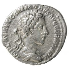 Denarius - Commodus TR P II COS P P, Victory
