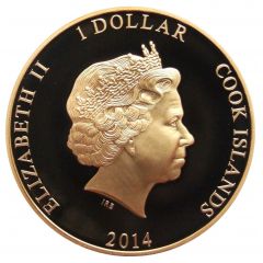 1 Dollar - Elizabeth II Spinosaurus