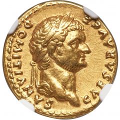 Aureus - Domitian COS V