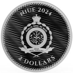 2 Dollars - Charles III Black Sam