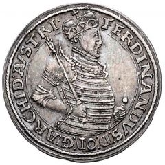 10 Kreuzers - Ferdinand II of Tyrol Hall