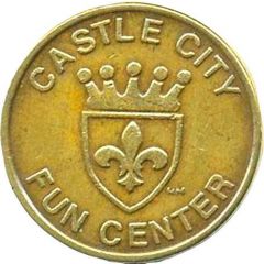 Token - Castle City Fun Center Indio, California