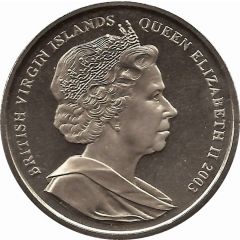 1 Dollar - Elizabeth II Sir Walter Raleigh