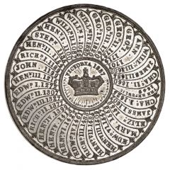 Medal - Victoria Chronology of the Kings of England