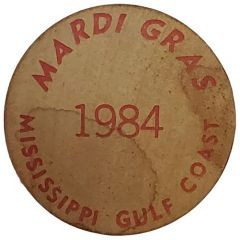 Mardi Gras Token - Mississippi Gulf Coast