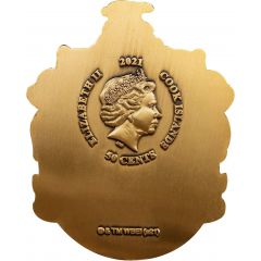 50 Cents - Elizabeth II Hufflepuff